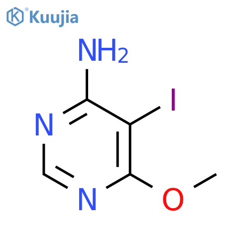 4-Pyrimidinamine, 5-iodo-6-methoxy- structure