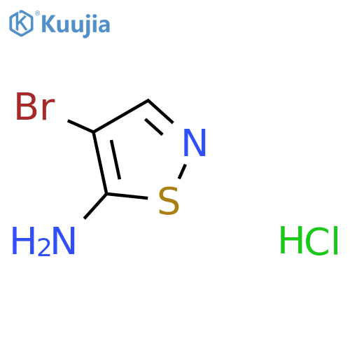 4-Bromoisothiazol-5-amine hcl structure