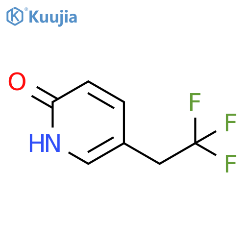 5-(2,2,2-Trifluoroethyl)-1H-pyridin-2-one structure