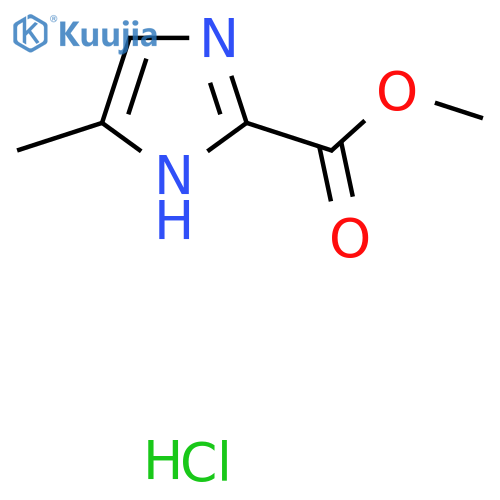 Methyl 5-methyl-1H-imidazole-2-carboxylate (hydrochloride) structure
