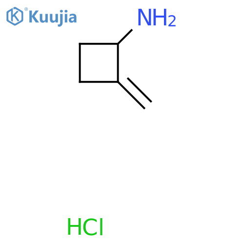 2-Methylidenecyclobutan-1-amine hydrochloride structure