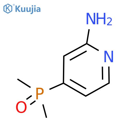 4-(dimethylphosphoryl)pyridin-2-amine structure