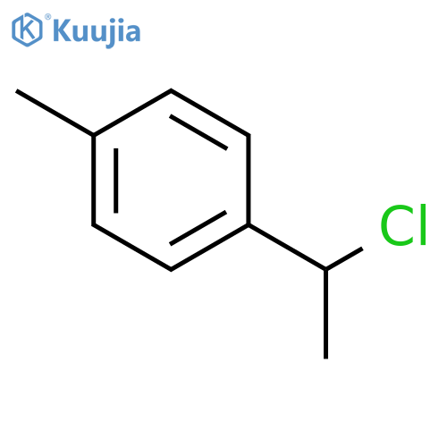 1-(1-chloroethyl)-4-methylbenzene structure