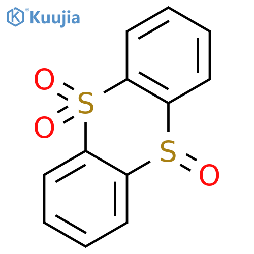 Thianthrene, 5,5,10-trioxide structure