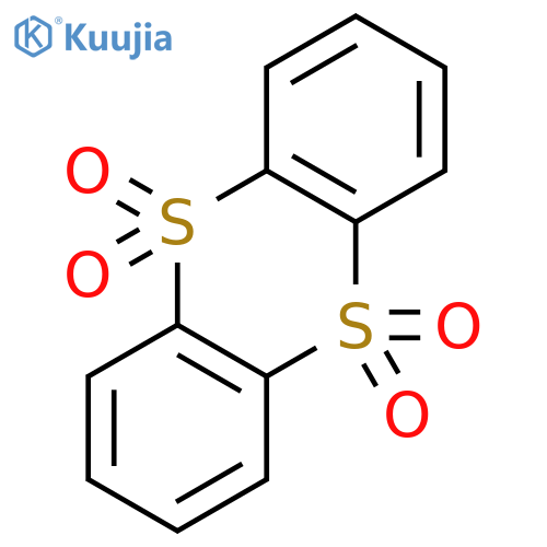 Thianthrene,5,5,10,10-tetraoxide structure