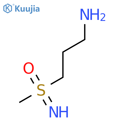 (3-aminopropyl)(imino)methyl-lambda6-sulfanone structure