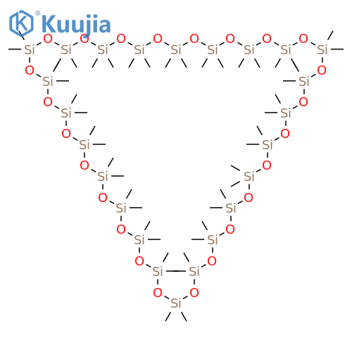 Cyclotetracosasiloxane, octatetracontamethyl- structure