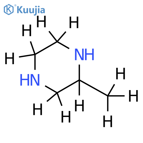 (±)-2-Methyl-d3-piperazine-2,3,3,5,5,6,6-d7 structure