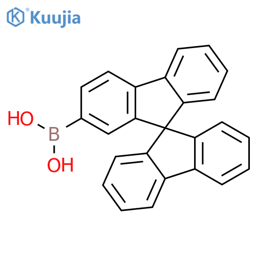 9,9'-Spirobi[fluoren]-2-ylboronic acid structure