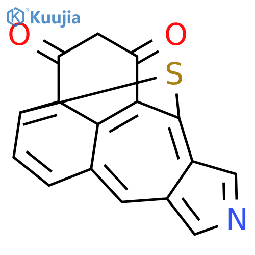 4,11-Epithionaphtho[1',8':4,5,6]cyclohepta[1,2-c]pyrrole-1,3(2H)-dione structure