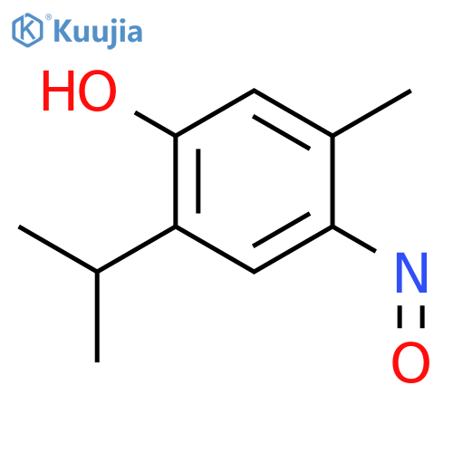 2-Isopropyl-5-methyl-4-nitrosophenol structure