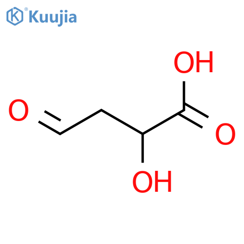 Butanoic acid, 2-hydroxy-4-oxo- structure