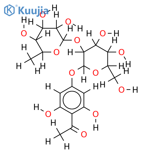 Phloroacetophenone 4-Neohesperidoside structure
