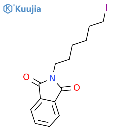 1H-Isoindole-1,3(2H)-dione, 2-(6-iodohexyl)- structure