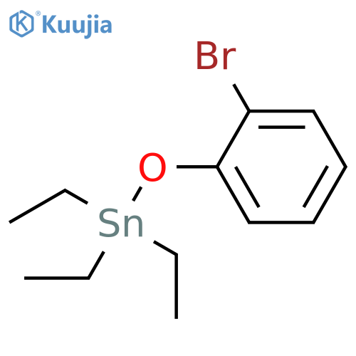 Stannane, (2-bromophenoxy)triethyl- structure