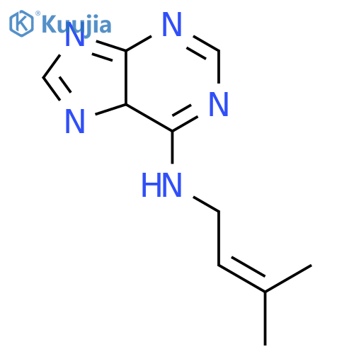 6-(γ,γ-Dimethylallylamino)purine structure