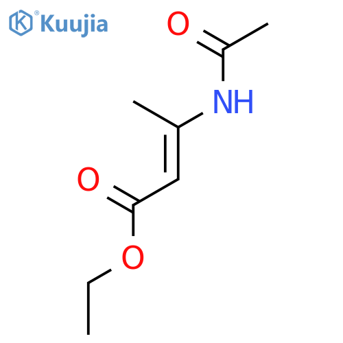 (E)-Ethyl 3-acetamidobut-2-enoate structure