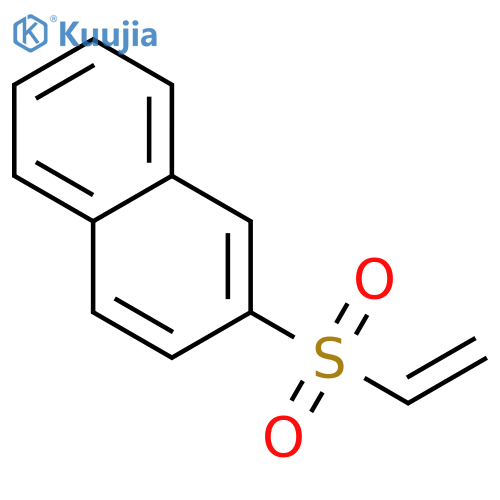 Naphthalene,2-(ethenylsulfonyl)- structure