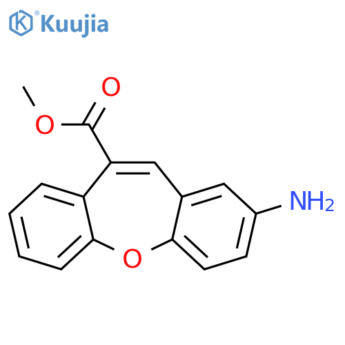 Methyl 13-amino-2-oxatricyclo[9.4.0.0^{3,8}]pentadeca-1(15),3(8),4,6,9,11,13-heptaene-9-carboxylate structure
