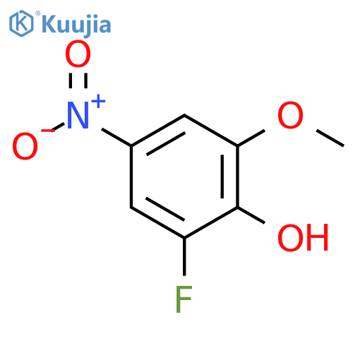 2-Fluoro-6-methoxy-4-nitrophenol structure