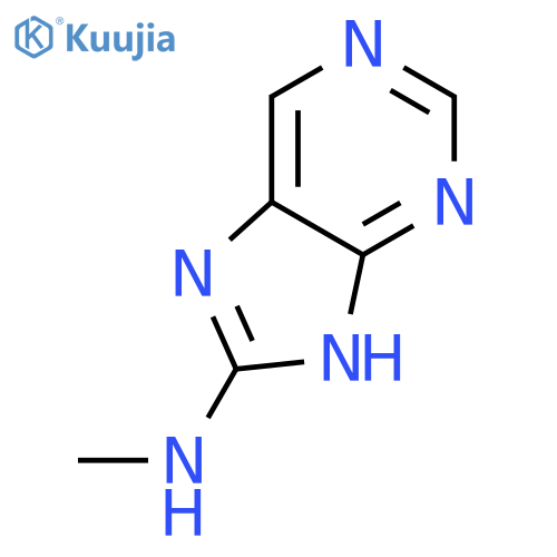 9H-Purin-8-amine,N-methyl- structure