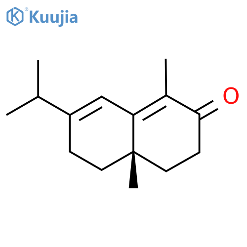 (4As)-1,4a-dimethyl-7-propan-2-yl-3,4,5,6-tetrahydronaphthalen-2-one structure