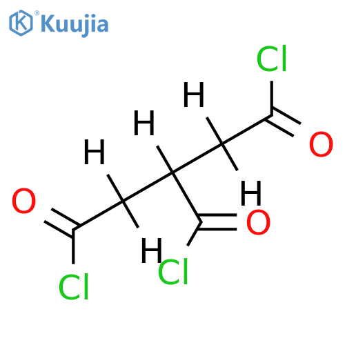 Trichloride-1,2,3-Propanrtricarboxylic acid structure