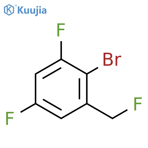 2-Bromo-3,5-difluorobenzyl fluoride structure