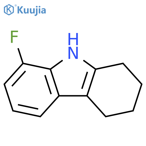8-FLUORO-2,3,4,9-TETRAHYDRO-1H-CARBAZOLE structure