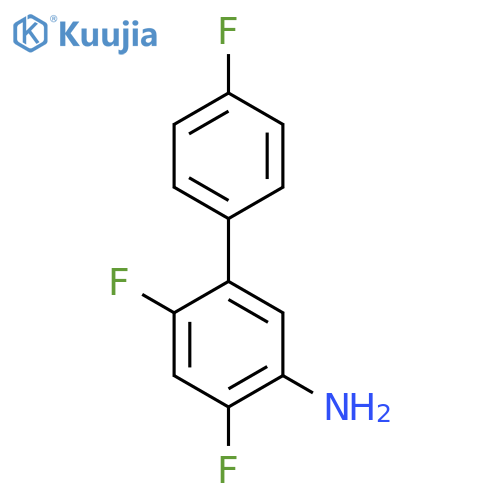 4,6,4'-Trifluoro-biphenyl-3-ylamine structure