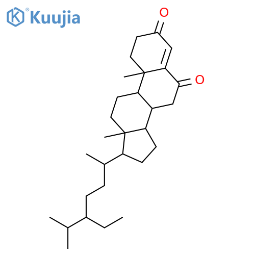 (8S,9S,10R,13R,14S,17R)-17-[(2R,5R)-5-Ethyl-6-methylheptan-2-yl]-10,13-dimethyl-2,7,8,9,11,12,14,15,16,17-decahydro-1H-cyclopenta[a]phenanthrene-3,6-dione structure