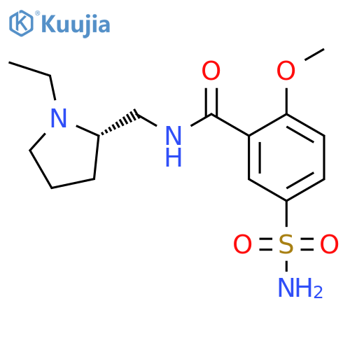 Levosulpiride structure