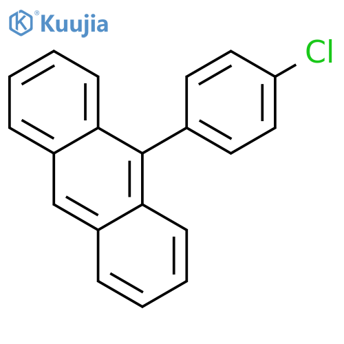 Anthracene,9-(4-chlorophenyl)- structure