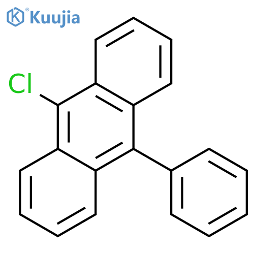 Anthracene, 9-chloro-10-phenyl- structure