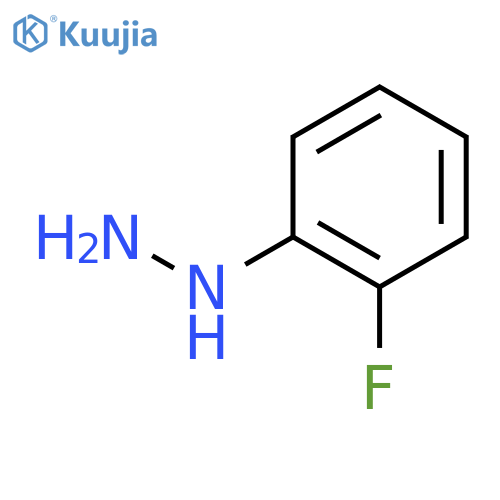 2-Fluorophenylhydrazine structure
