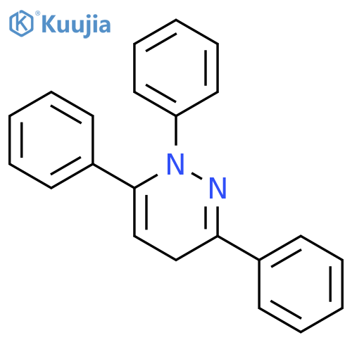 Pyridazine,1,4-dihydro-1,3,6-triphenyl- structure