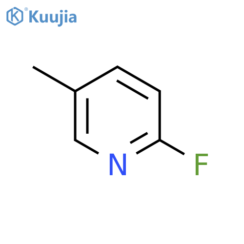 2-Fluoro-5-methylpyridine structure