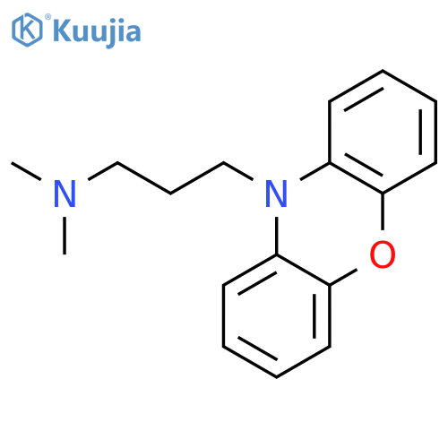 10H-Phenoxazine-10-propanamine,N,N-dimethyl- structure