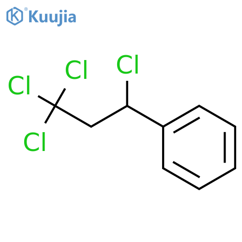 Benzene,(1,3,3,3-tetrachloropropyl)- structure