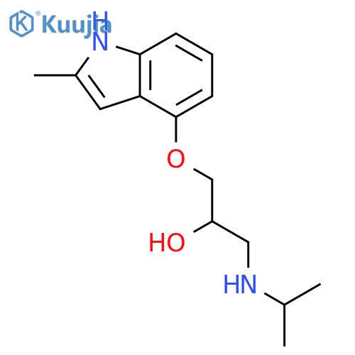 rac Mepindolol structure