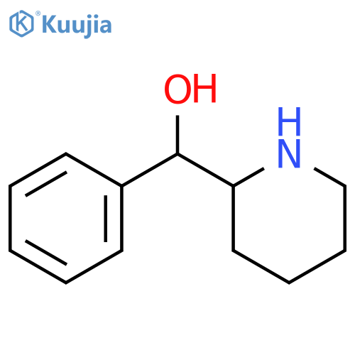 Phenyl-piperidin-2-yl-methanol structure