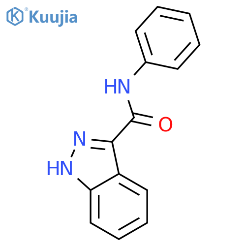 N-Phenyl-1H-indazole-3-carboxamide structure