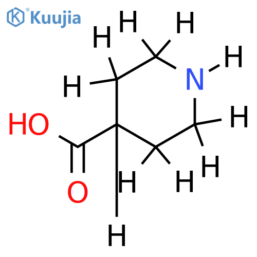 Isonipecotic Acid-d10 structure