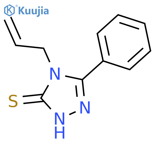 4-Allyl-5-phenyl-4H-1,2,4-triazole-3-thiol structure