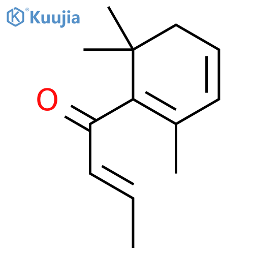 1-(2,6,6-Trimethylcyclohexa-1,3-dien-1-yl)but-2-en-1-one structure
