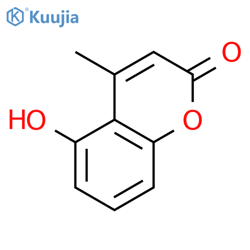 2H-1-Benzopyran-2-one,5-hydroxy-4-methyl- structure