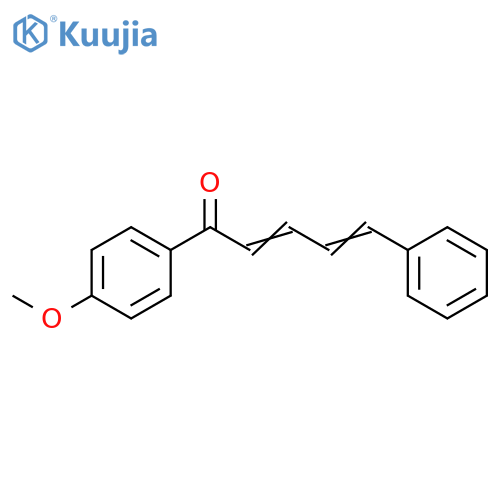 2,4-Pentadien-1-one, 1-(4-methoxyphenyl)-5-phenyl- structure