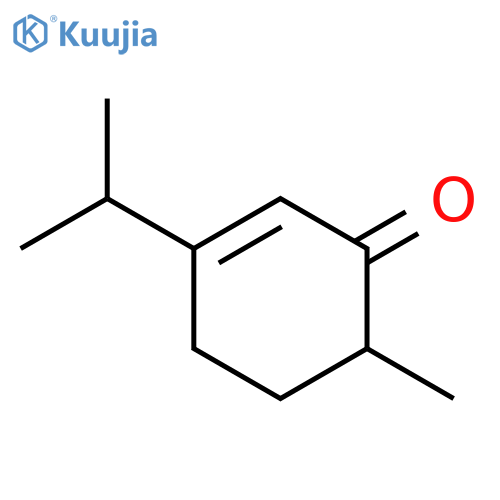 2-Cyclohexen-1-one,6-methyl-3-(1-methylethyl)-, (6R)- structure