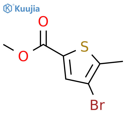 Methyl 4-bromo-5-methylthiophene-2-carboxylate structure