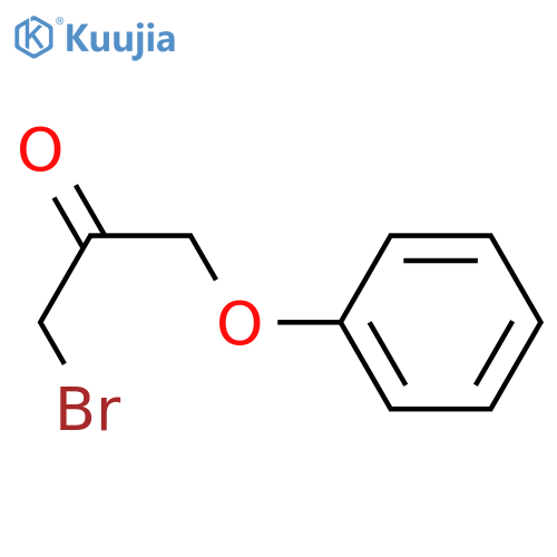 1-bromo-3-phenoxypropan-2-one structure
